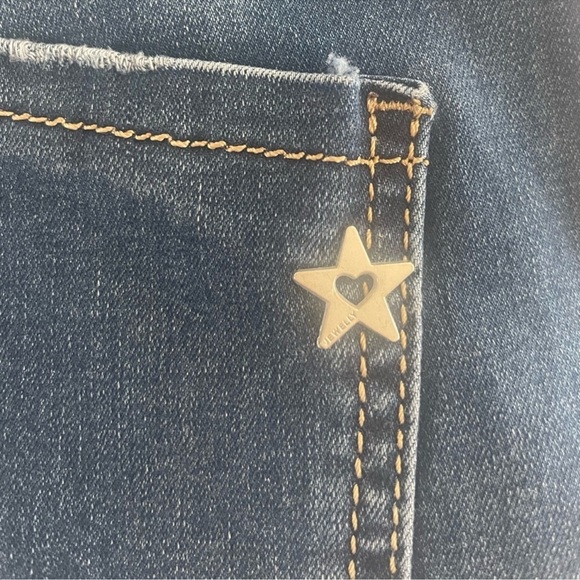JEWELLY DENIM JEANS W STUDS down seam!!! These are boutique quality!! L stretch - Picture 11 of 11